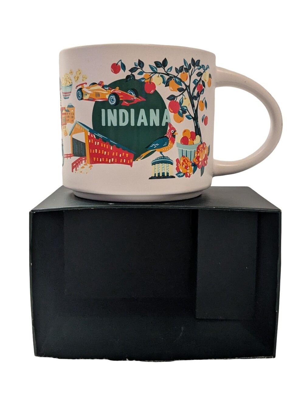 NWOT Starbucks Discovery Series Indiana Coffee Mug 14oz 2024 Partial Box
